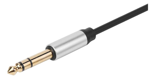 Cable De 3,5 Mm A Pulgada 1/8 Macho A 1/4 Macho Para 1,5 M