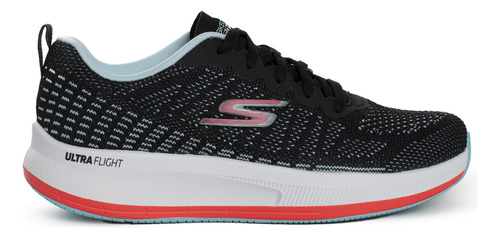 Zapatillas Skechers Go Run Pulse Mujer Running Negro