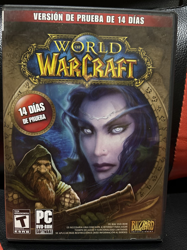 World Of Warcraft Versión De Prueba Computadora (Usado)
