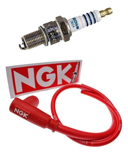 Ngk Cable Alta + Bujia Iridium Yamaha Dt 125 / 175