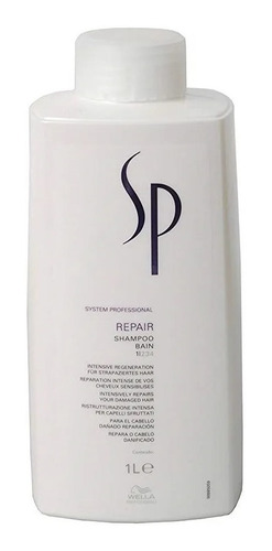 Shampoo Reparador Sp Repair Wella Profesional 1000ml