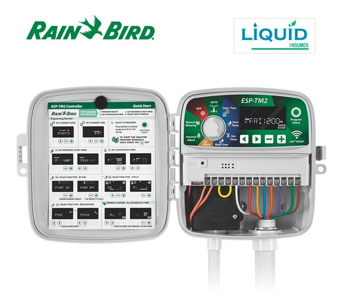Imagen 4 de 9 de Programador Esp - Tm2 4 Zonas Wifi - Rainbird - Sin Modulo