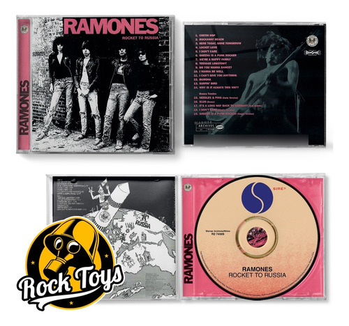 Ramones - Rocket To Russia 1977 Cd Vers. Usa (Reacondicionado)