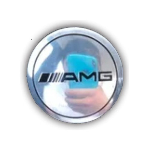 Emblema Volante Airbag Mercedes Benz Amg 56mm