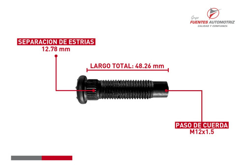 Birlo Rueda Con Tuerca Para Chevrolet Trax 2013 2014 2015
