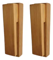 Comprar Dos Percheros De Madera, Minimalista Con Sistema De Gravedad