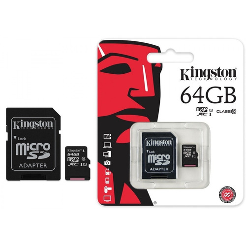 Tarjeta De Memoria Kingston Sdcs 64gb