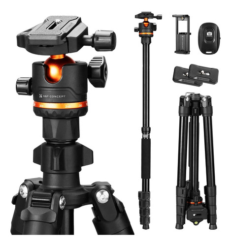 Concepto K&f 756 Trípode De Cámara, Trípodes Dslr De Pesado