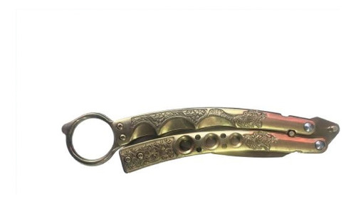 Navaja Mariposa Karambit Para Camping Defensa Personal Puñal