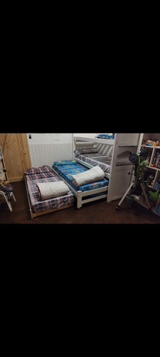 Cama Cucheta Triple Con Carro O Americana