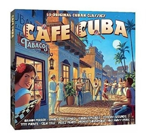 Cafe Cuba 50 Cubanos Originales Varios Artistas Cd