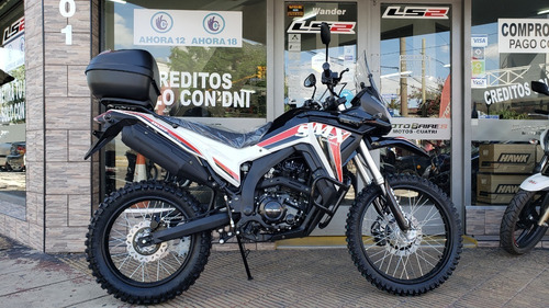 Imagen 2 de 16 de Gilera Smx 250 Adventure 0km 2023 Motor Loncin Parabrisa