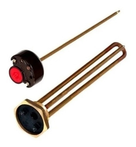 Imagen 3 de 8 de Resistencia + Termostato + Interruptor Termotanque 2000w