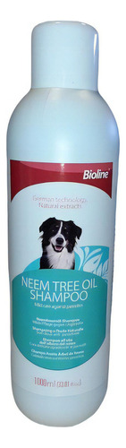 Shampoo Bioline Para Perro Con Aceite De Neem 1 Litro Champ