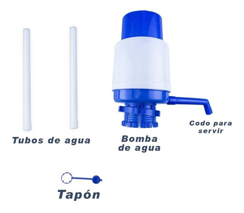 Válvula Bomba Manual Dispensador Agua Botellón