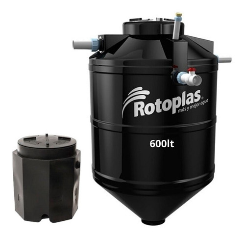 Tanque Rotoplas 600 Litros Biodigestor Para Agua Residuales