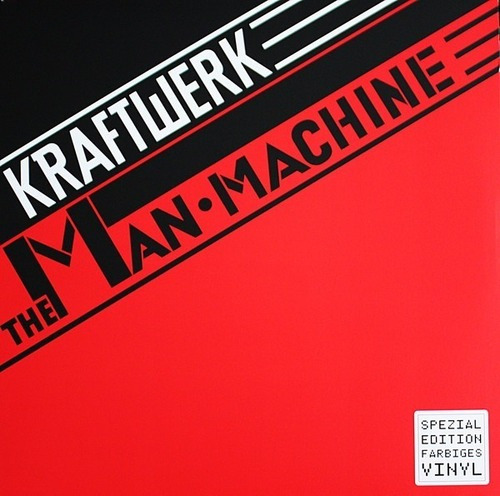 Vinil vermelho translúcido Kraftwerk Man-Machine Limited