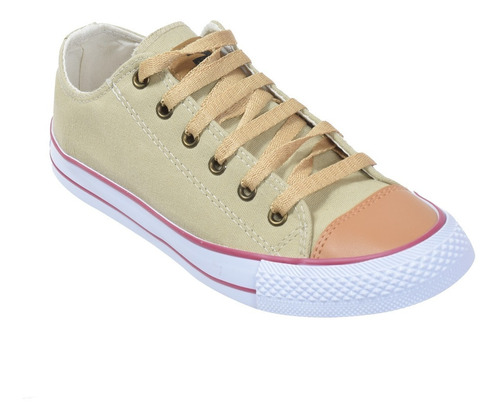 Zapatillas Acordonadas Puntera Unisex Lona Flecha (22300)