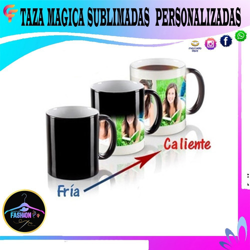 Imagen 3 de 5 de Tazas Magicas Personalizadas