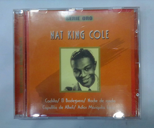 Nat King Cole. Serie De Oro. Cd Original Usado. Qqa.