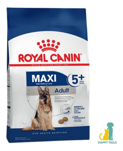 Royal Canin Maxi Adult 5+ X 15 Kg + Envio Gratis Zn