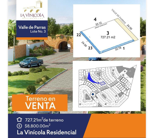 Terreno En Venta En La Vinícola Residencial