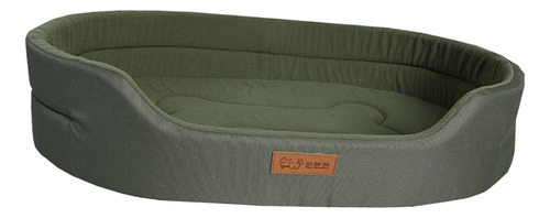 Cama Ovalada Para Cachorros, Cama Lavable Para Verde Xl