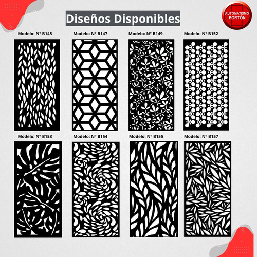 Baranda Balcon Terrazas Y Piletas 2m X 1m Chapa Perforada Gris Oscuro