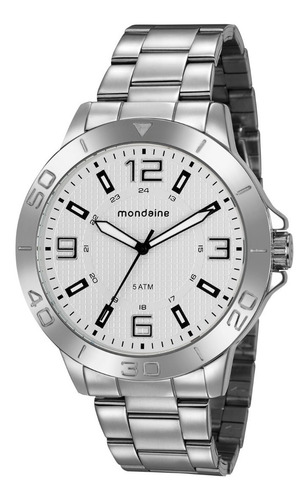 Relógio Masculino Mondaine Original Aço Inox 76756g0mvne2