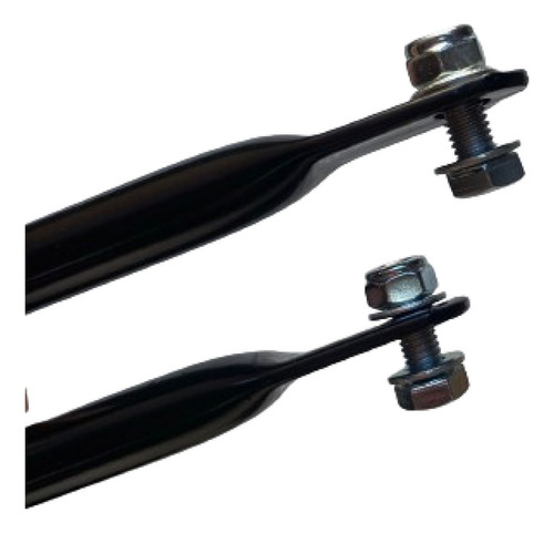 Par Afastadores + Bolsa Lateral Sintética P Super Meteor 650 Cor Preto