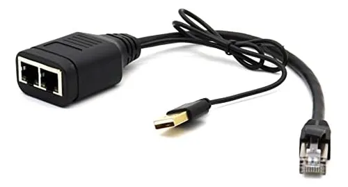Divisor Ethernet Rj45, Awaduo 1 A 2 Conector Extensor Ethern