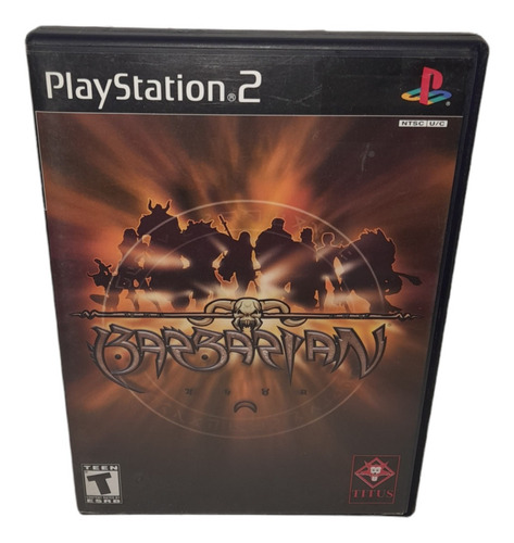 Barbarian Ps2 Videojuego Playstation 2