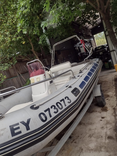 Imagen 11 de 11 de Semirrigido Kiel 560 Evinrude Etec 60 Hp -trailer
