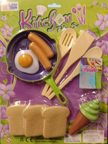 Juguete Set De Cocina Infantil Blister Comiditas Babymovil