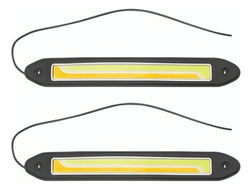 Neblineros Led Cob Flexibles, Luz Blanca/amarilla, Waterproo