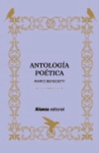 Libro Antologã­a Poã©tica - Benedetti, Mario