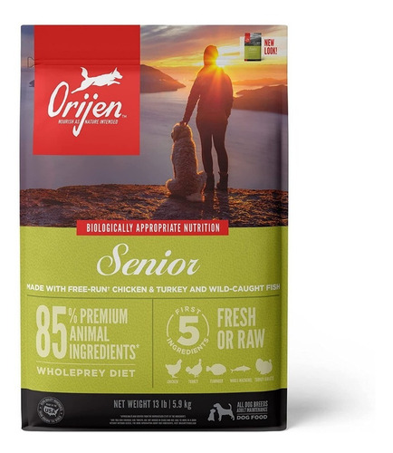 Imagen 1 de 2 de Orijen Dog Senior 5.9 Kg