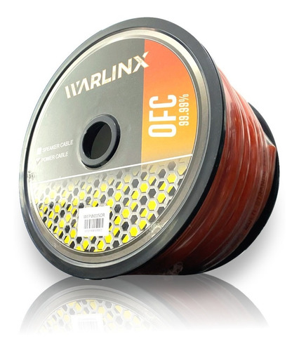 Rollo De Cable Calibre 0 100% Cobre Ofc War Audio 15mts