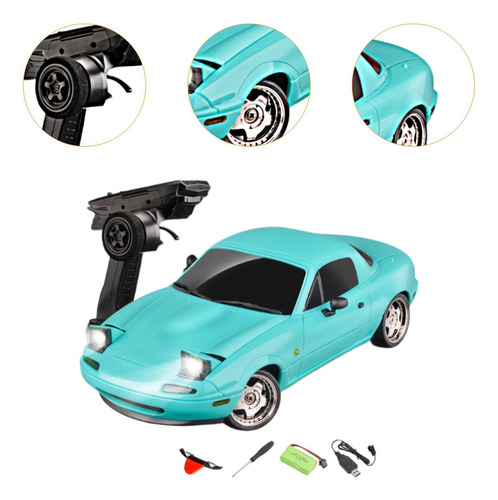 1:18 Rc Drift Model Car Drift Sport Toy Car Sport Race Azul