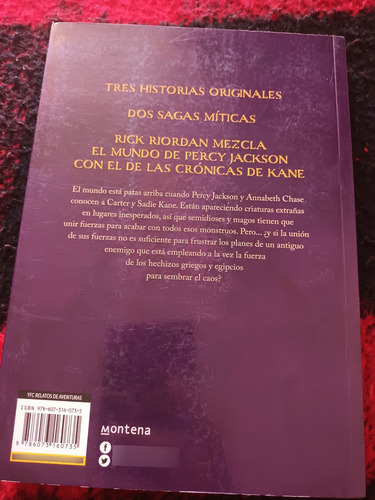 Magos Y Semidioses - Percy Jackson Se Une A Los Kane (Usado)