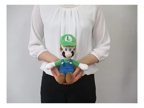 Sanei Super Mario All Star Collection Luigi Felpa, Tamaño Pe