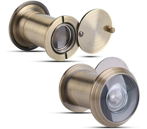 Mirilla Visor Mirador Óptico Puerta 200º Zamak 35 A 55 Mm