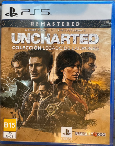 Videojuego Ps5 Uncharted Legacy Of Thieves Físico Español (Usado)