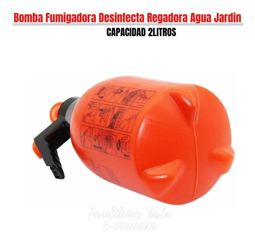 Bomba Fumigadora Aspersor Desinfecta Regadora