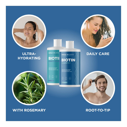 Set De Champú Y Acondicionador Maple Holistics Volumizing