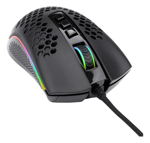 Imagem 3 de 4 de Mouse para jogo Redragon Storm Elite M988 black