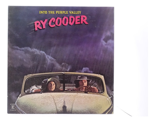 Vinilo Ry Cooder Into The Purple Valley 1era Ed. Jap. 1973