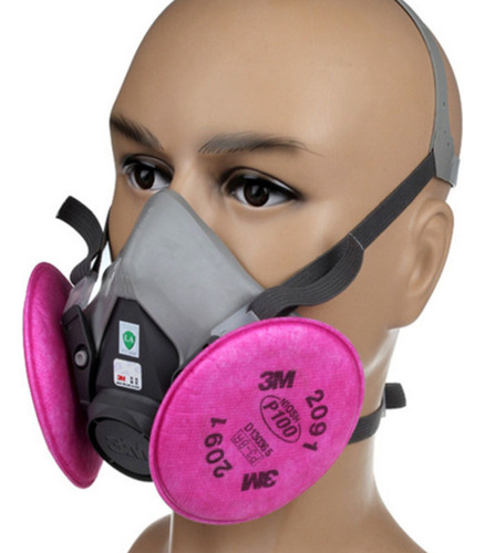 Respirador 3m 6200 Con Filtros P100