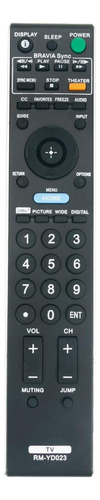 Rm-yd023 Reemplazo De Control Remoto Fit Para Sony Tv Kdl-al