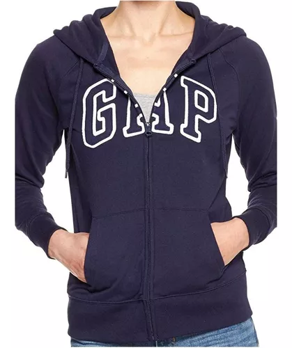 Canguro Logo Gap Mujer - Navy Uniform — GAP Uruguay